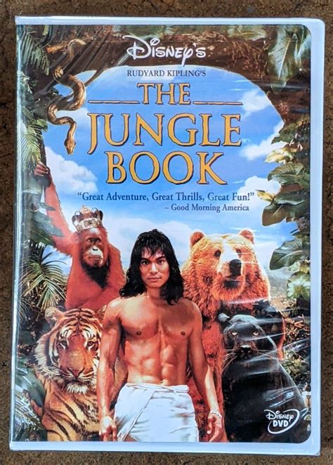 Rudyard Kiplings The Jungle Book Dvd 2002 Region 1 Dvd New And Sealed