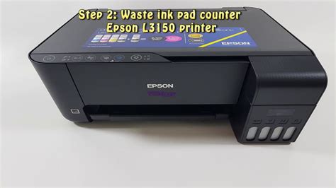 Quoted yields are extrapolated based on epson original methodology from the print simulation of test patterns provided in iso/iec 24712 based on the replacement ink bottles. Reset Epson L3150 Waste Ink Pad Counter - YouTube