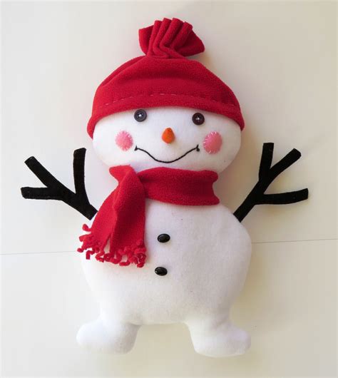 How To Sew Lumi The Snowman Easy Free Pattern — Sew Toy