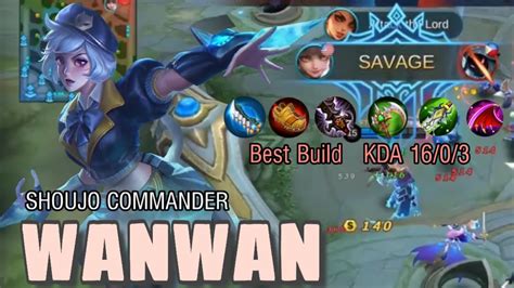 New Skin Wanwan Gameplay Shoujo Commander Savage Wanwan By