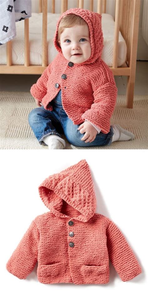 Free Knitting Pattern For Baby Cardigans