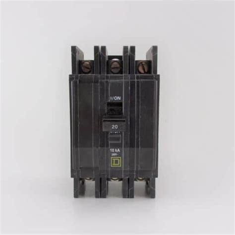 Qou320 Square D Ul489 Miniature Circuit Breaker 3p 20a 120