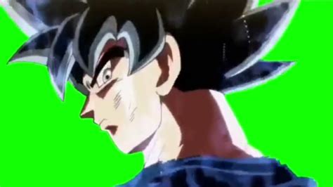 Dragon Ball Goku Ultra Instinct Green Screen Youtube