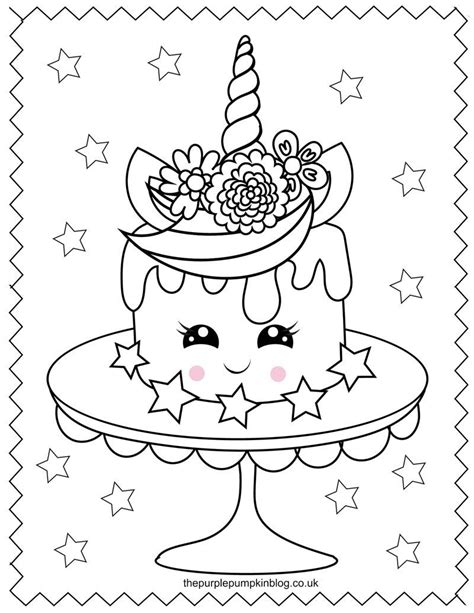 Excited baby unicorn coloring pages. Super Sweet Unicorn Coloring Pages - Free Printable ...