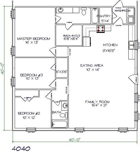 30 X 40 Barndominium Floor Plans Delinda Trudeau