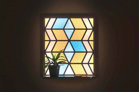 This Gorgeous Stained Glass Window Is A Solar Panel