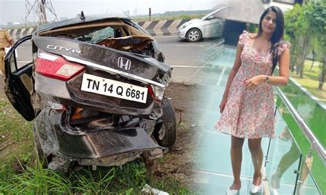Car Accident Kills Girl Software Engineer In Chennai The Car Crashed