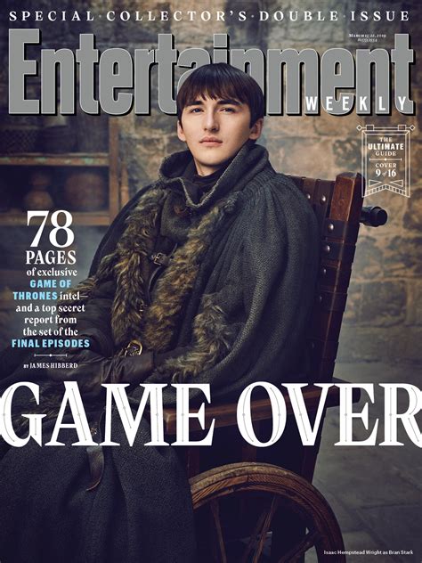 How do i cancel my subscription to entertainment weekly? Entertainment Weekly Cover - March 2019 - Isaac Hempstead ...