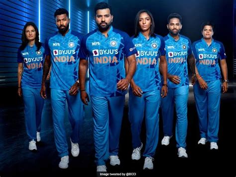 Bcci Unveiled The New Team India T20 Jersey Ahead Of The 2022 T20 World