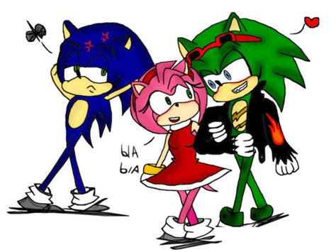 scourge x amy by dinamitad on deviantart
