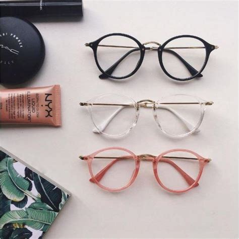 itgirl shop round clear aesthetic glasses