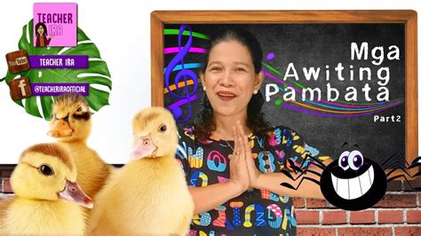 Mga Awiting Pambata Part 2 Tagalog Songs For Kids Maliliit Na Gagamba