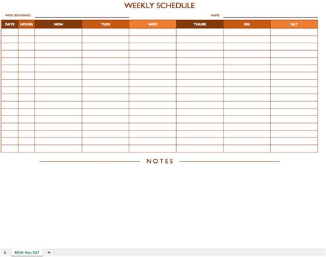 Free Employee Schedule Template Charlotte Clergy Coalition