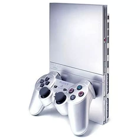 Sony Playstation 2 Slim Scph 790 Standard Color Satin Silver Mercadolibre