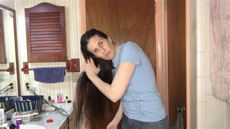 Here Are Several Days Worth Of Hair Brushing Video S In One Longer