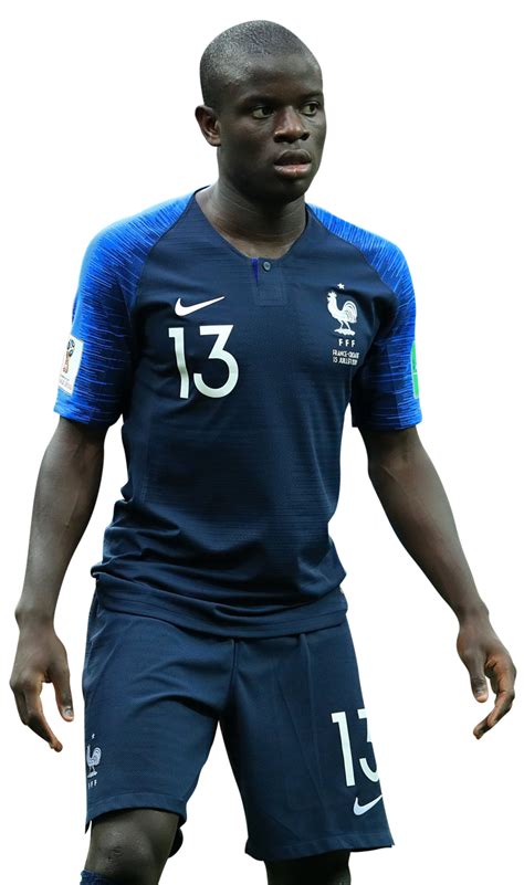 He started his youth career from js suresnes in 1999 and made his senior debut from boulogne in 2012. N'Golo Kante football render - 47957 - FootyRenders