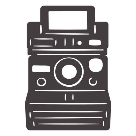 Polaroid Camera Black Icon Transparent Png And Svg Vector File