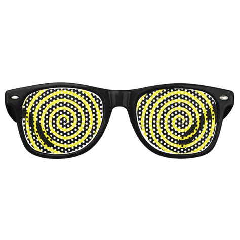 Hypnotic Swirl Retro Sunglasses