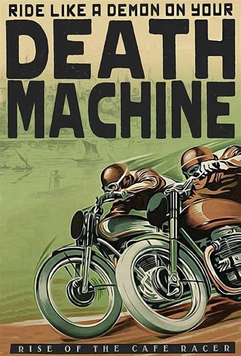 Oil Stain Garage Vintage Motorcycle Posters