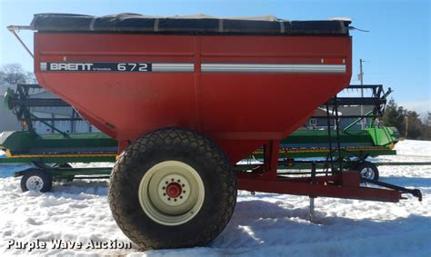 Unverferth Brent Gc672 Grain Cart In Red Wing Mn Item Gw9566 Sold