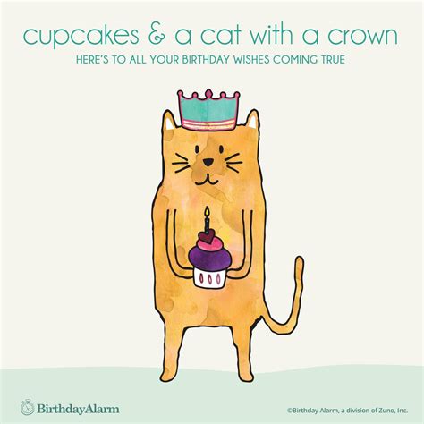 Cupcakes And Cats Birthdayalarm