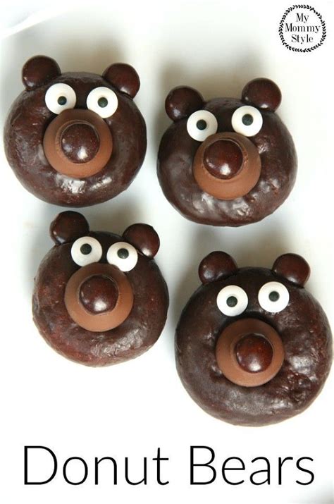 Hersheys Kiss Bears Recipe Chocolate Donuts Fancy Donuts