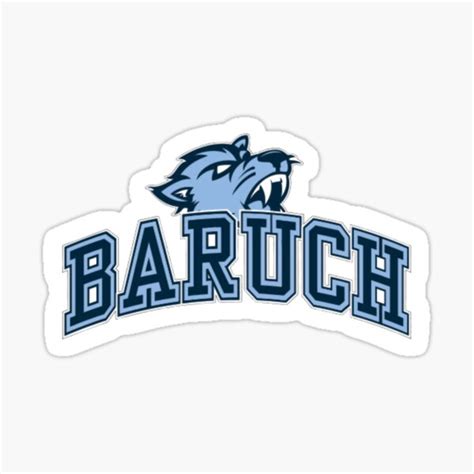 Baruch College Cuny Logo Sticker For Sale By Danielle0608 Redbubble