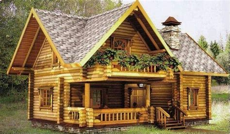 Love The Exterior Design Of This Log Cabin With Images Small Log