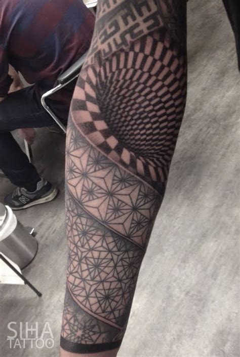 Black Hole Sleeve Tattoo By Jota At Siha Tattoo Barcelona Black Hole