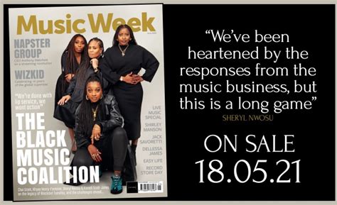 The Black Music Coalition Stars On The Cover Of The New Edition Of