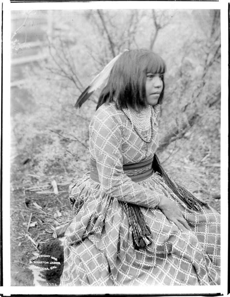 Portrait Of A Havasupai Indian Maiden Waluthamas Daughte Flickr