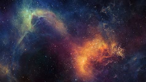 Space Nebula Colorful Tylercreatesworlds Wallpapers Hd Desktop And