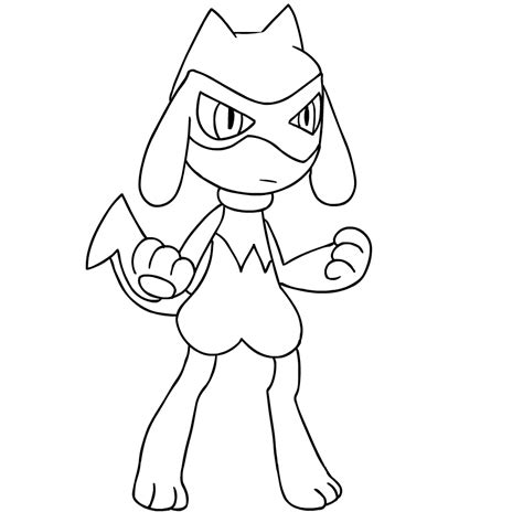 Riolu Coloring Page Pokemon Coloring Pages Coloring Pages Pokemon Images And Photos Finder