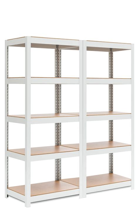 HOMEDANT HOUSE Reversible 5-Tier Adjustable Storage Shelving Unit Heavy