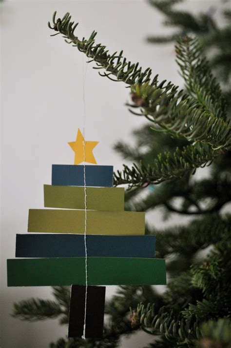 Paper Strip Christmas Tree Munchkins And Mayhem