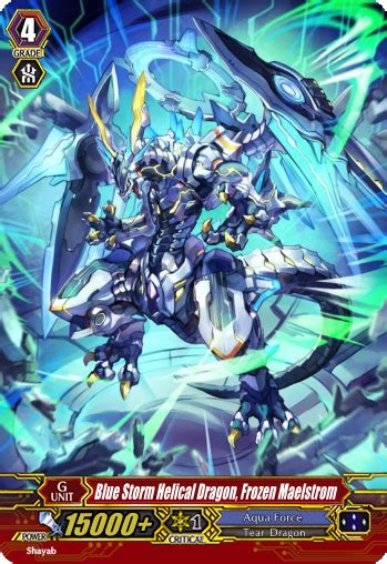 Image Blue Storm Helical Dragon Frozen Maelstrompng Cardfight