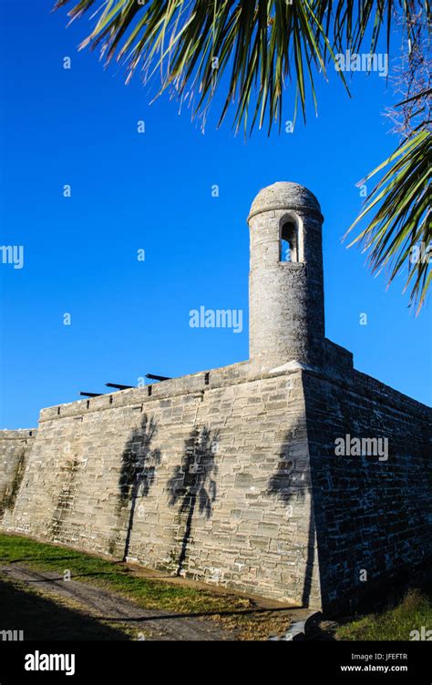 Castillo De San Marcos St Augustine Florida Stock Photo Alamy