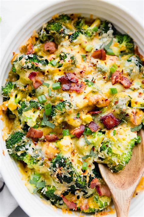 Easy Broccoli Cheese Casserole Recipe The Food Cafe