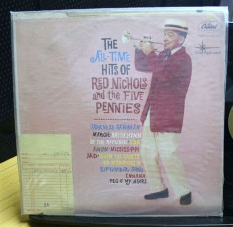 Vinyl Record Album The All Time Hits Of Red Nichols And The Five Pennies Ex Ebay