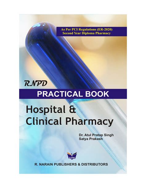 Practical Manual Of Hospital And Clinical Pharmacy Rnpd