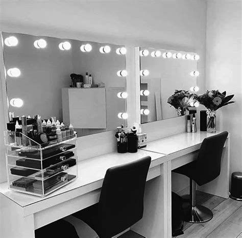 Professional Makeup Vanity Mirror With Lights And Makeup Brushes Target