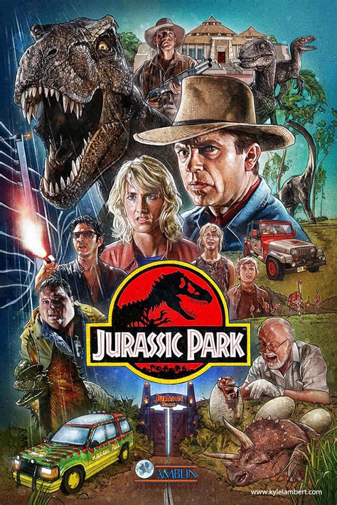 Jurassic Park Jurassic Park Poster Jurassic Park Movie Jurassic Park
