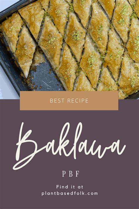 Baklawa Best Lebanese Baklava Recipe Ever Recipe Recipes Baklava