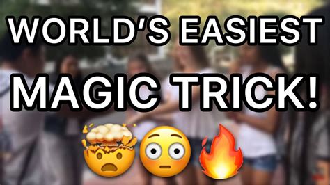 Worlds Easiest Card Trick Revealed Youtube