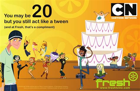 Fresh Tv Celebrates 20 Years Of Cartoon Network Total Drama Island