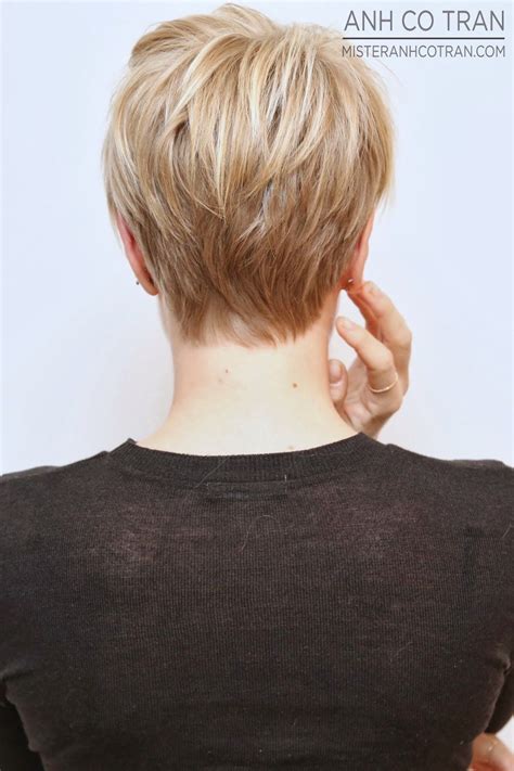 Short Hairstyles For Fine Hair Back View 10 Simple Pixie Haircuts For