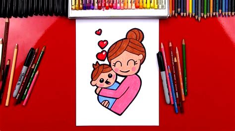 Child Pencil Easy Mother Drawing 12915882 Likes · 107399 Talking