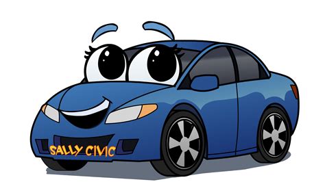 Blue Cartoon Cars Clipart Best