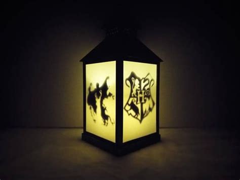 Harry potter lantern night light silhouette lantern | Etsy | Lanterns