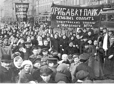 How 100000 Russian Women Helped Create International Womens Day 100